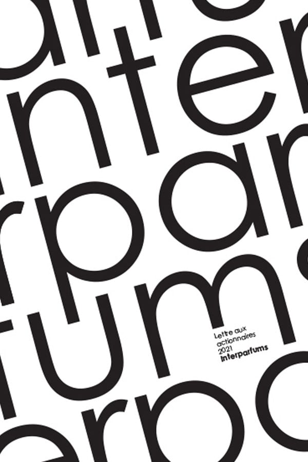 lettre actionnaires 2021 groupe interparfums finance