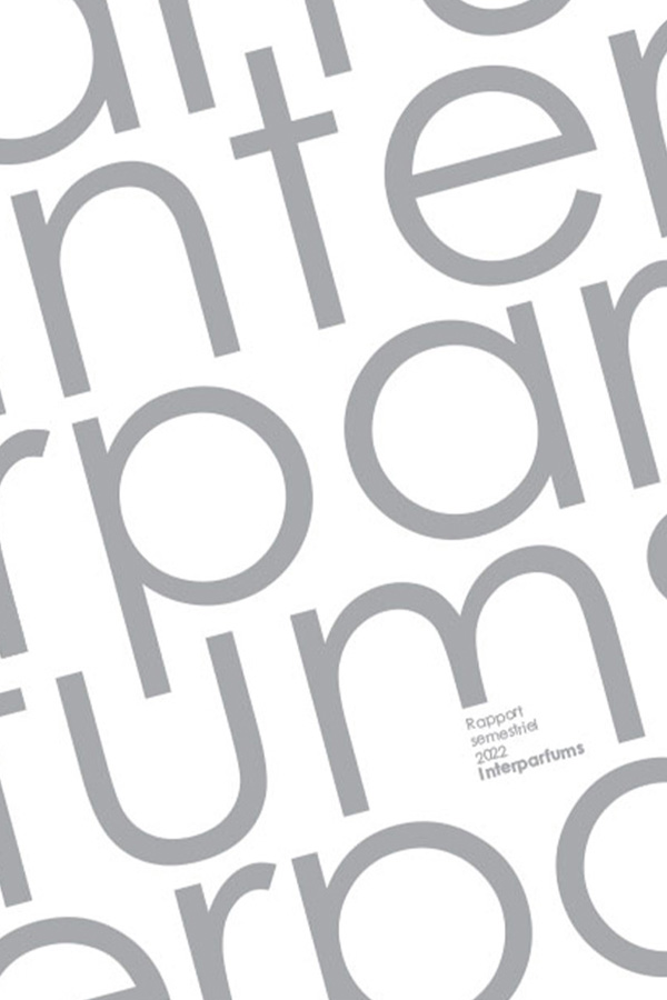rapport financier semestriel 2022 groupe interparfums finance france