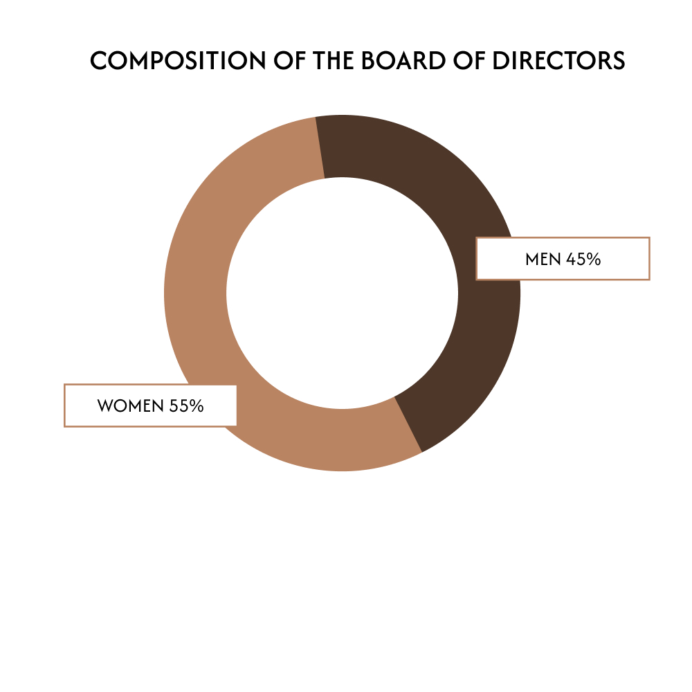 COMPOSITION OF THE BOARD OF DIRECTORS COMPOSITION OF THE BOARD OF DIRECTORS