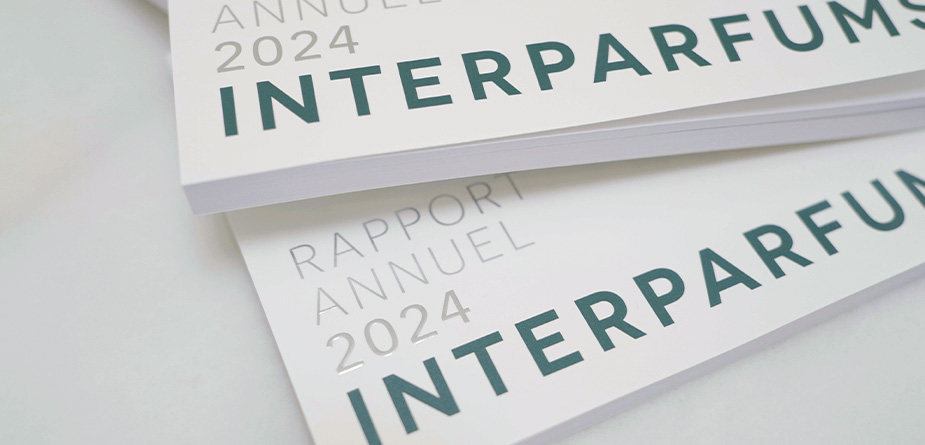 rapport annuel 2024 groupe interparfums finance paris france